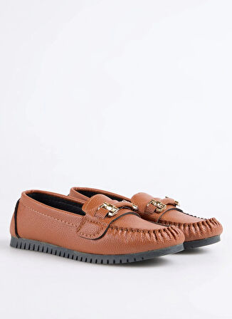F By Fabrika Kahve Kadın Loafer AYRA
