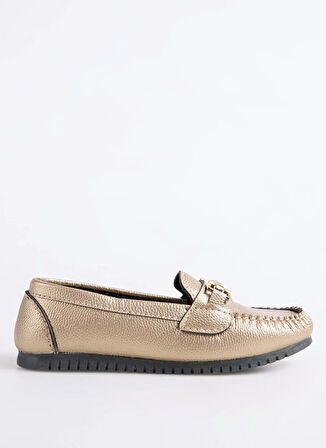 F By Fabrika Bronz Kadın Loafer AYRA