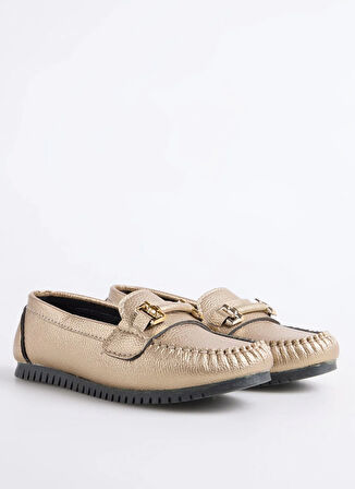 F By Fabrika Bronz Kadın Loafer AYRA