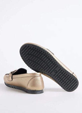 F By Fabrika Bronz Kadın Loafer AYRA