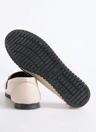 F By Fabrika Bej Kadın Loafer AYRA
