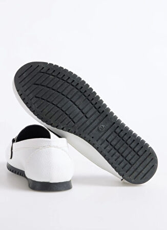 F By Fabrika Beyaz Kadın Loafer EMAI
