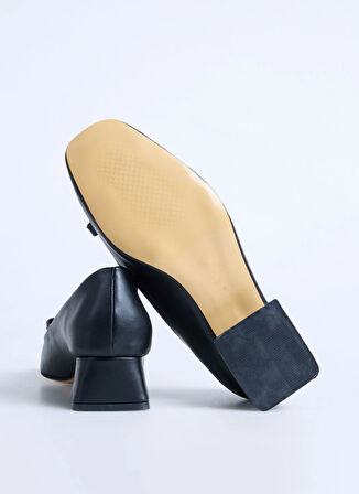 F By Fabrika Siyah Kadın Topuklu Ayakkabı FAZE