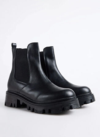 F By Fabrika Siyah Kadın Bot BOKIN