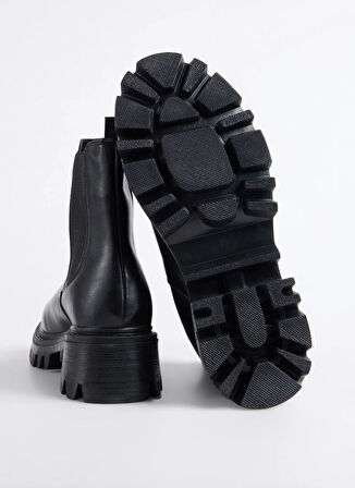 F By Fabrika Siyah Kadın Bot BOKIN