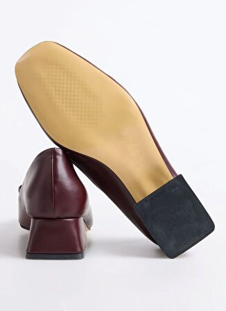 F By Fabrika Bordo Kadın Topuklu Ayakkabı FAZE