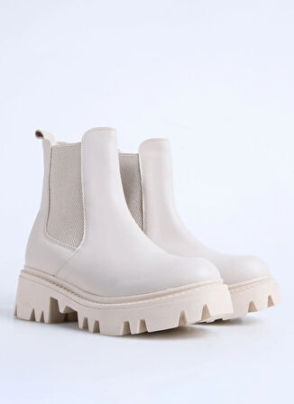 F By Fabrika Bej Kadın Bot BOKIN