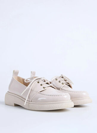 F By Fabrika Bej Kadın Loafer RINAD