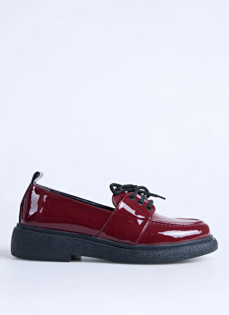 F By Fabrika Bordo Kadın Loafer RINAD