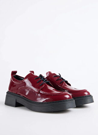 F By Fabrika Bordo Kadın Loafer LANID