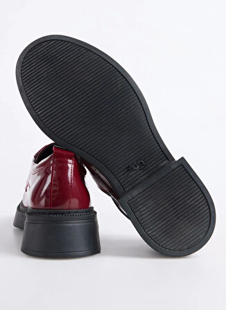 F By Fabrika Bordo Kadın Loafer LANID