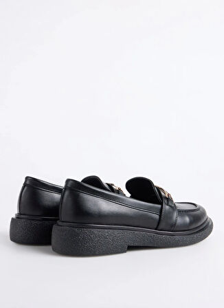 F By Fabrika Siyah Kadın Loafer VETAL