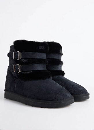 F By Fabrika Siyah Kadın Bot NIBO