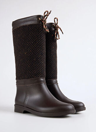 F By Fabrika Kahve Kadın Çizme NABI