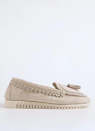 F By Fabrika Ekru Kadın Günlük Ayakkabı KROY