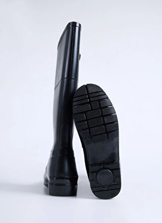 F By Fabrika Siyah Kadın Çizme TEVA