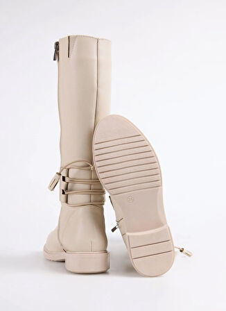 F By Fabrika Bej Kadın Çizme YAWEN