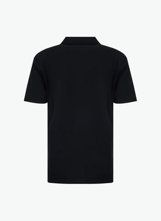 Jeep Düz Siyah Erkek Polo T-Shirt J6SM-TST7284
