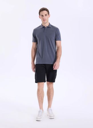 Jeep Antrasit Erkek Polo T-Shirt C4SM-TST4503