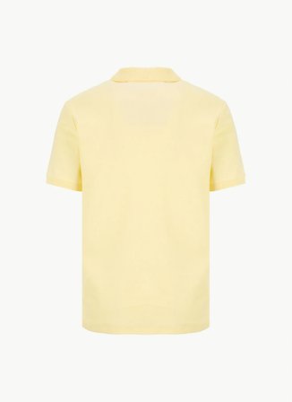 Jeep Düz Sarı Erkek Polo T-Shirt J4SM-TST7234