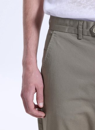 Fabrika Normal Bel Normal Paça Slim Fit Haki Erkek Pantolon F6SM-PNT 2505
