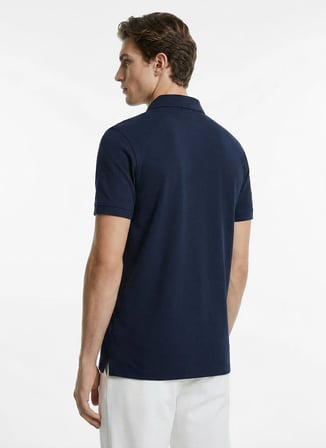 Fabrika Lacivert Erkek Polo T-Shirt F6SM-TST 2121