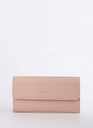 Fabrika Pudra Kadın Cüzdan Frk 540 Flt Deri Pudra