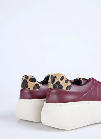 F By Fabrika Bordo Kadın Sneaker DARIA