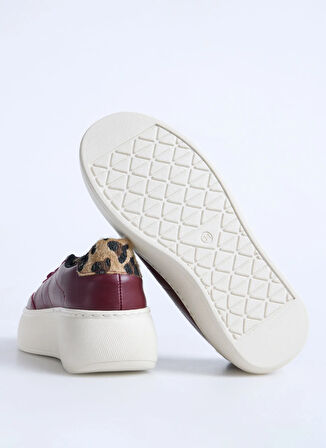 F By Fabrika Bordo Kadın Sneaker DARIA