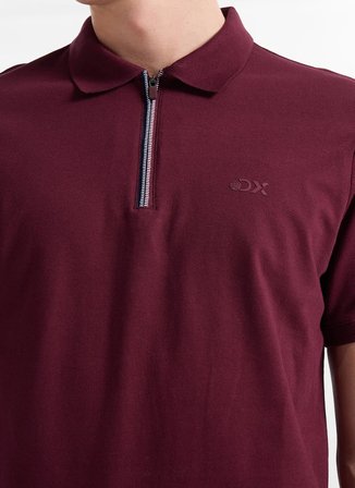 Discovery Expedition D6SM-TST3719 Bordo Erkek Polo T-Shirt