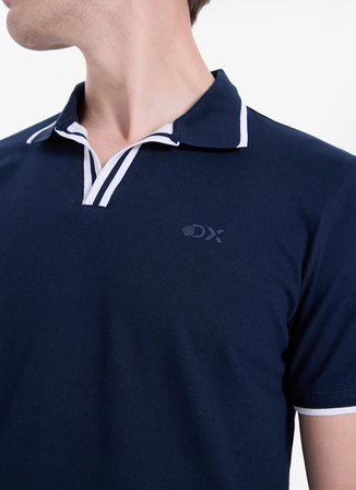 Discovery Expedition D6SM-TST3720 Lacivert Erkek Polo T-Shirt