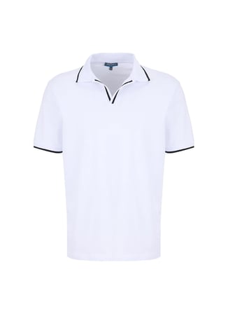 Discovery Expedition D6SM-TST3720 Beyaz Erkek Polo T-Shirt