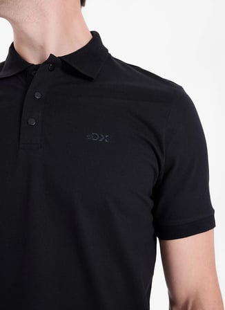 Discovery Expedition D6SM-TST3801 Siyah Erkek Polo T-Shirt