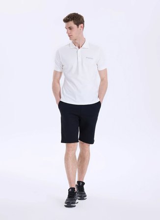Discovery Expedition D6SM-TST3800 Beyaz Erkek Polo T-Shirt