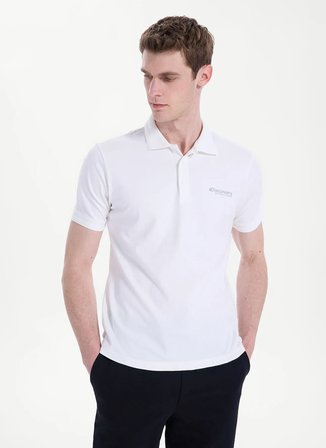Discovery Expedition D6SM-TST3800 Beyaz Erkek Polo T-Shirt