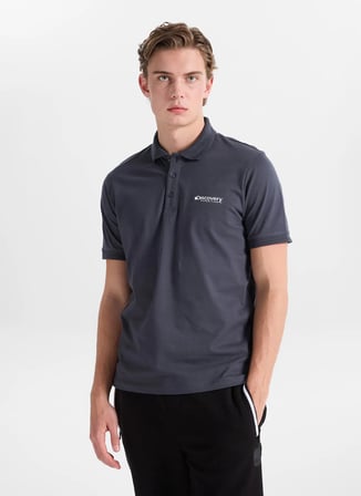 Discovery Expedition D6SM-TST3800 Antrasit Erkek Polo T-Shirt