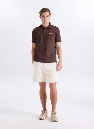 Discovery Expedition D6SM-TST3800 Kahve Erkek Polo T-Shirt
