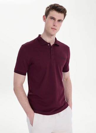 Discovery Expedition D6SM-TST3800 Bordo Erkek Polo T-Shirt