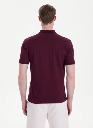 Discovery Expedition D6SM-TST3800 Bordo Erkek Polo T-Shirt