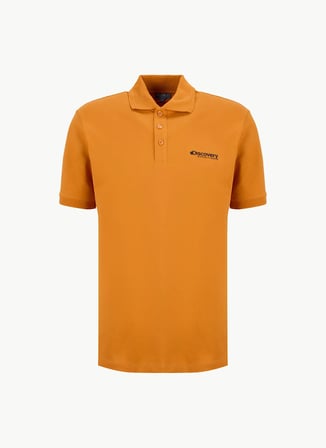 Discovery Expedition D6SM-TST3800 Turuncu Regular Fit Düz Erkek Polo T-Shirt