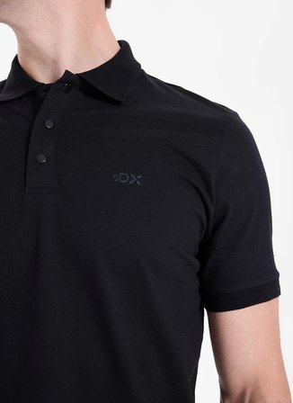 Discovery Expedition D6SM-TST3801 Siyah Erkek Polo T-Shirt
