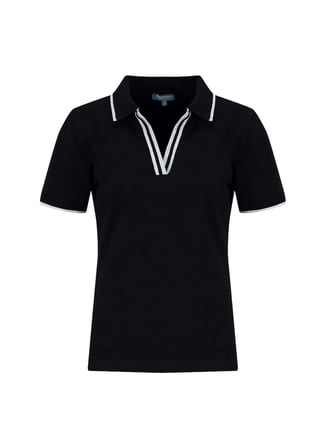 Discovery Expedition Siyah Pamuk Karışımlı Polo T-Shirt D6SL-TST3503