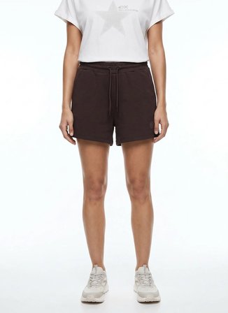 Discovery Expedition D6SL-SHT3887 Kahve Kadın Sweat Şort