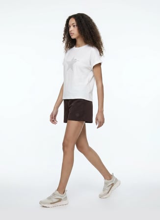 Discovery Expedition D6SL-SHT3887 Kahve Kadın Sweat Şort