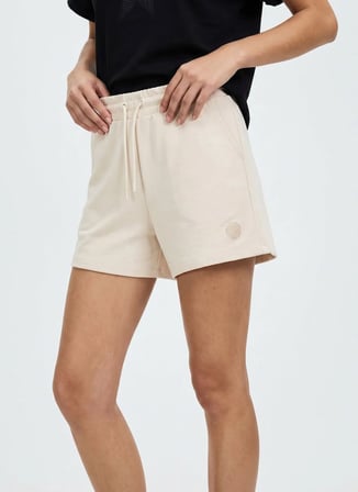 Discovery Expedition D6SL-SHT3887 Krem Kadın Sweat Şort