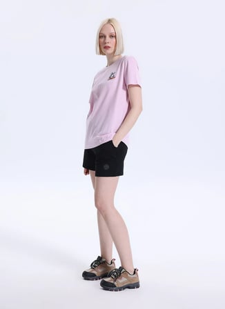 Discovery Expedition D6SL-SHT3886 Siyah Kadın Sweat Şort