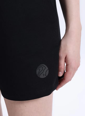 Discovery Expedition D6SL-SHT3886 Siyah Kadın Sweat Şort