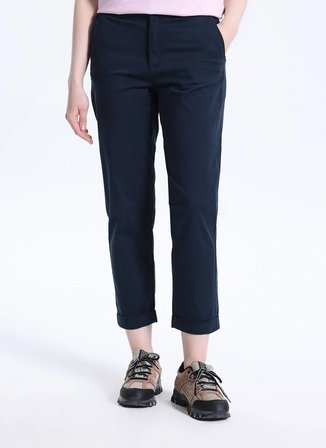 Discovery Expedition D6SL-PNT3541 Lacivert Kadın Chino Pantolon