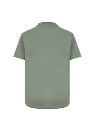 Discovery Expedition D6SM-TST3686 Nil Yeşili Bisiklet Relaxed Düz Erkek T-Shirt