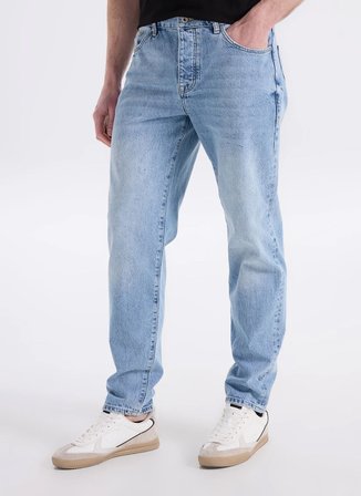 Mustang Normal Bel Tapered Fit Mavi Erkek Denim Pantolon TOLEDO TAPERED-1901